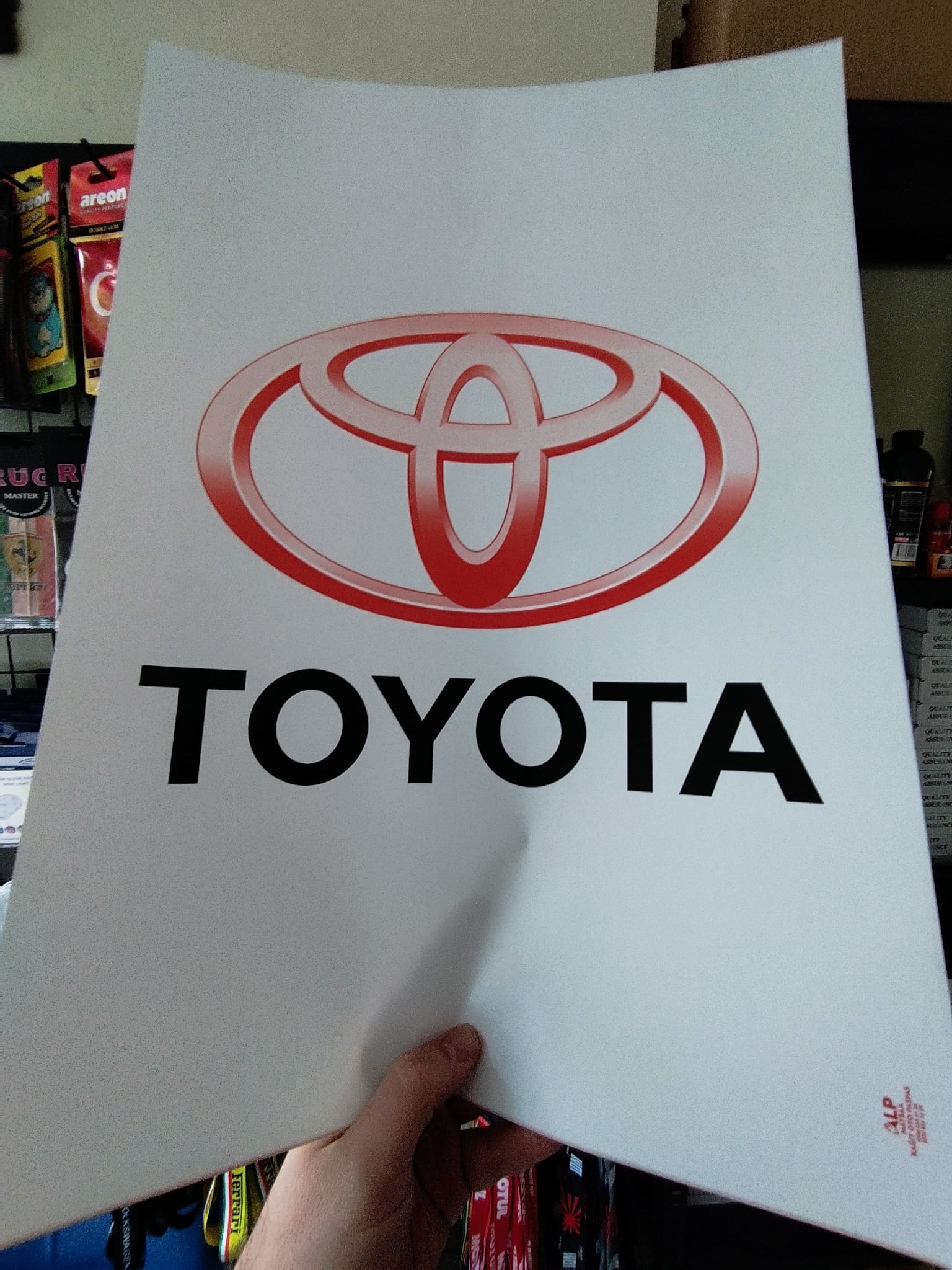 TOYOTA PASPAS KAĞIDI 10 ADET