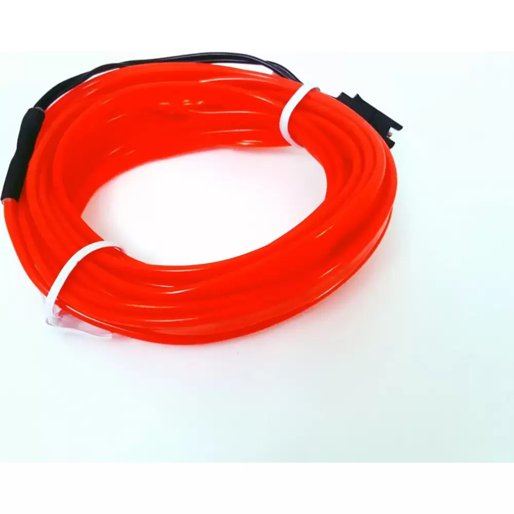 Neon İp Şerit Led Kırmızı 3M