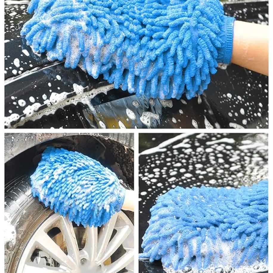 MİKROFİBER ARAÇ YIKAMA ELDİVENİ