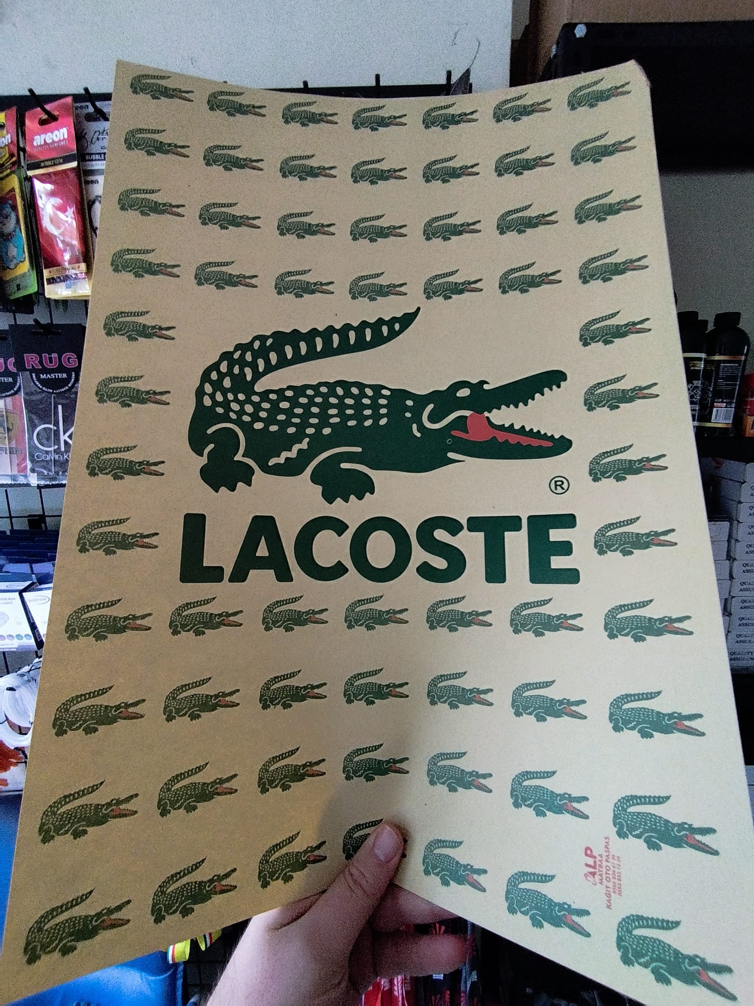 LACOSTE PASPAS KAĞIDI 10 ADET