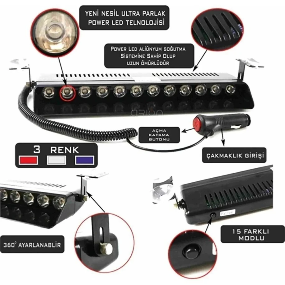 S12 ÇAKAR ( KIRMIZI MAVİ BEYAZ)