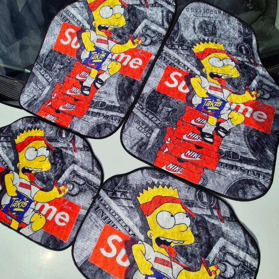 SİMPSONS SUPREME 4 PARÇA HALI PASPAS