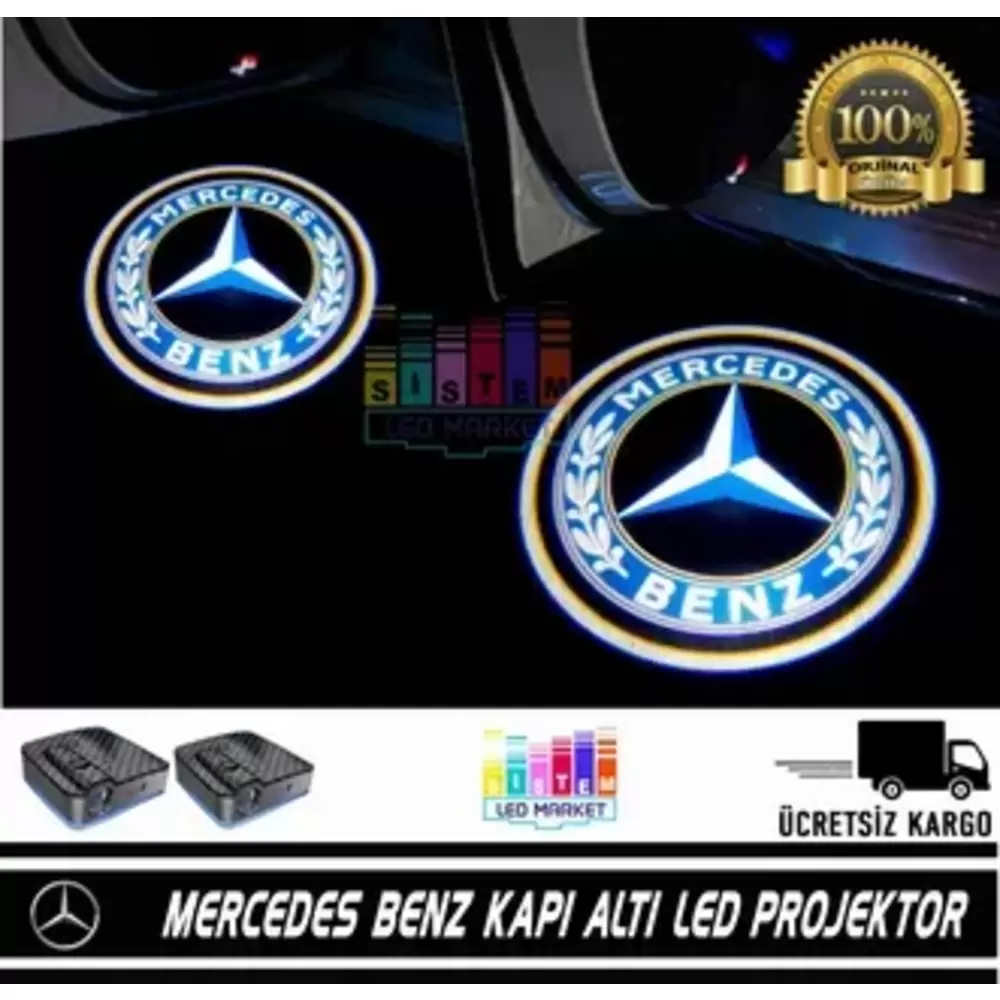 MERCEDES KAPI ALTI LOGO 2 KAPI