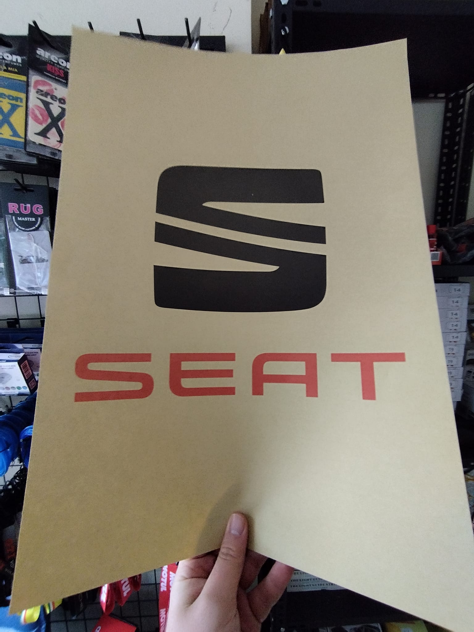 SEAT PASPAS KAĞIDI 10 ADET