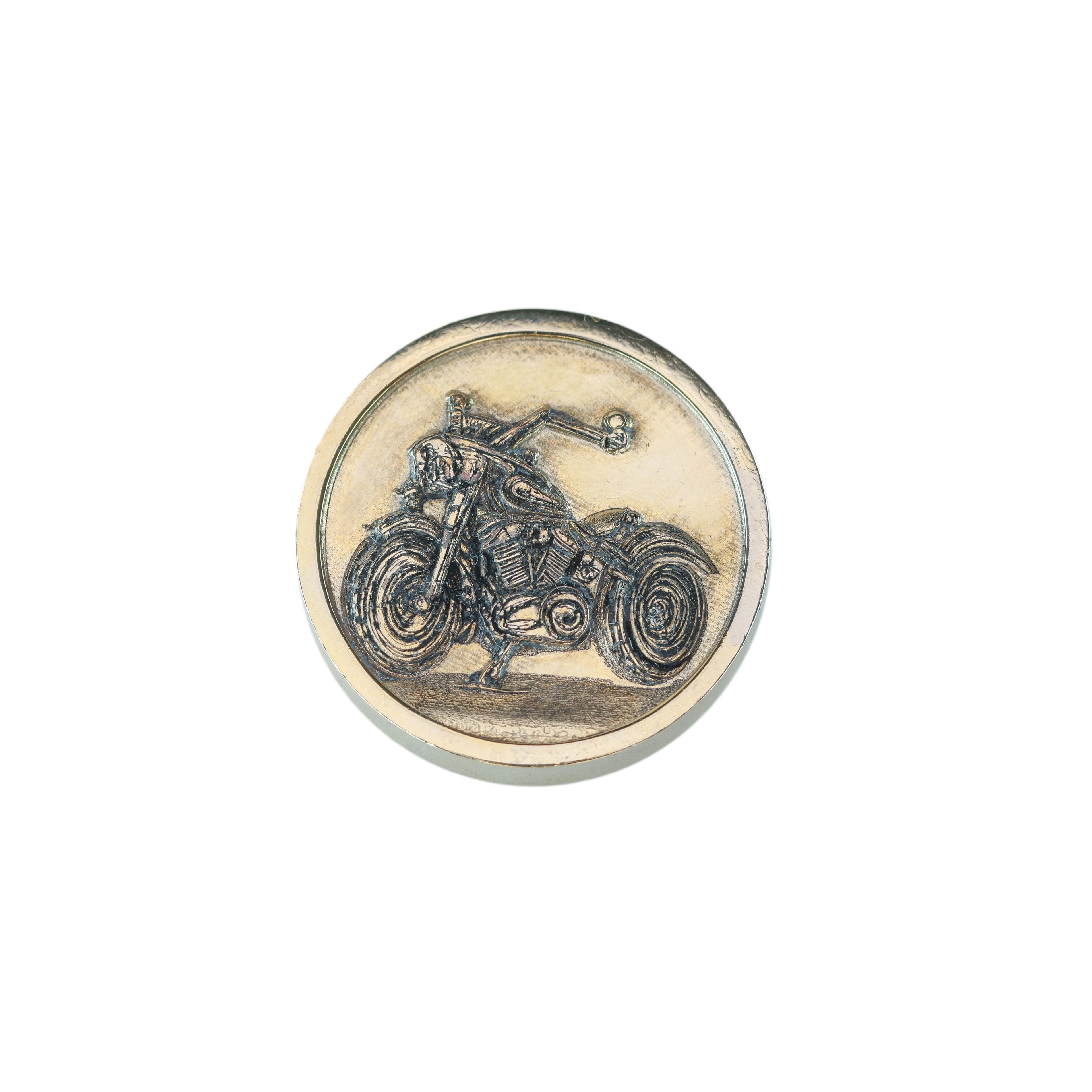Harley Davidson Fatboy #2 Madalyon
