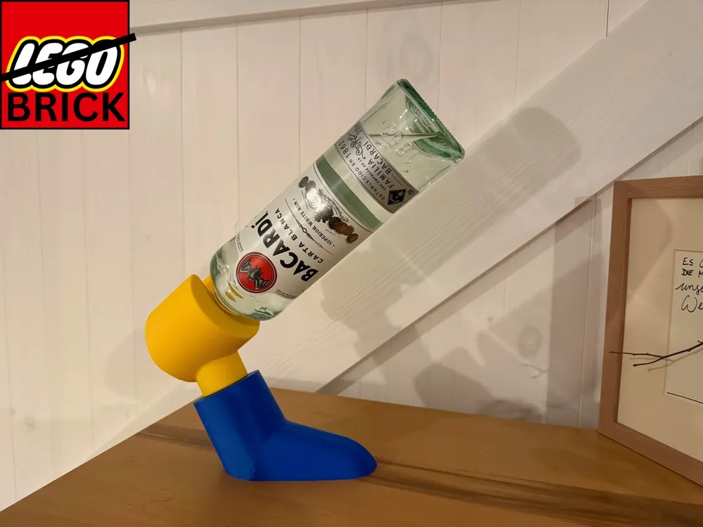 Şişe Tutucu - Lego Kol