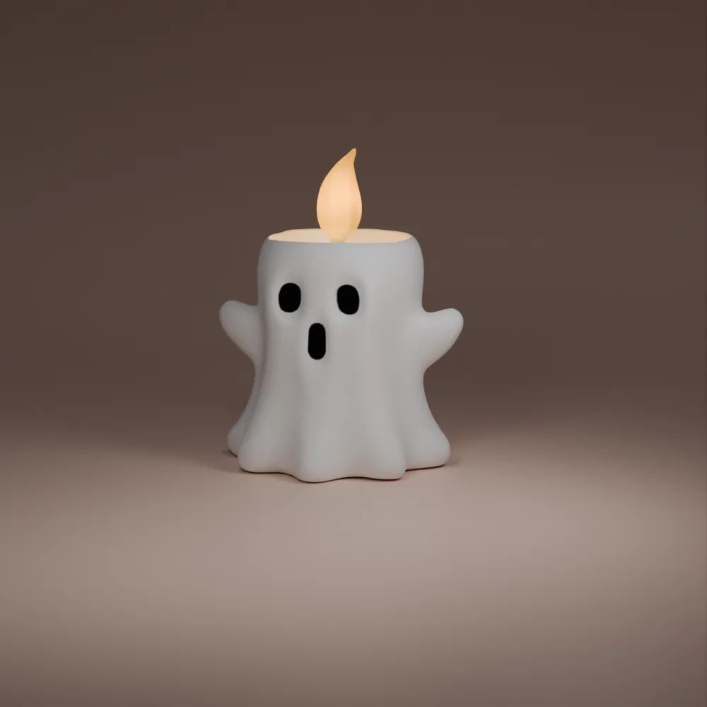 Tealight Mumluk - Hayalet 2'li Set