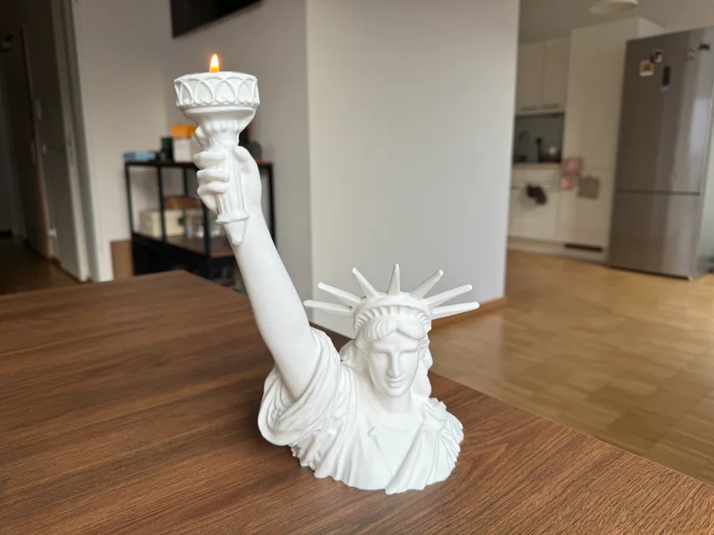 Tealight Mumluk - Özgürlük Heykeli