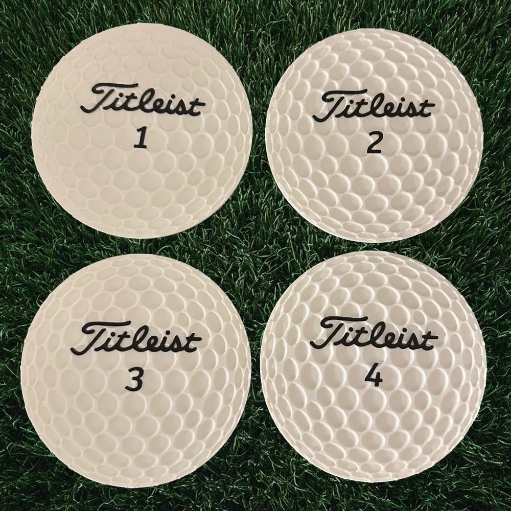 Bardak Altlığı - Golf Topu
