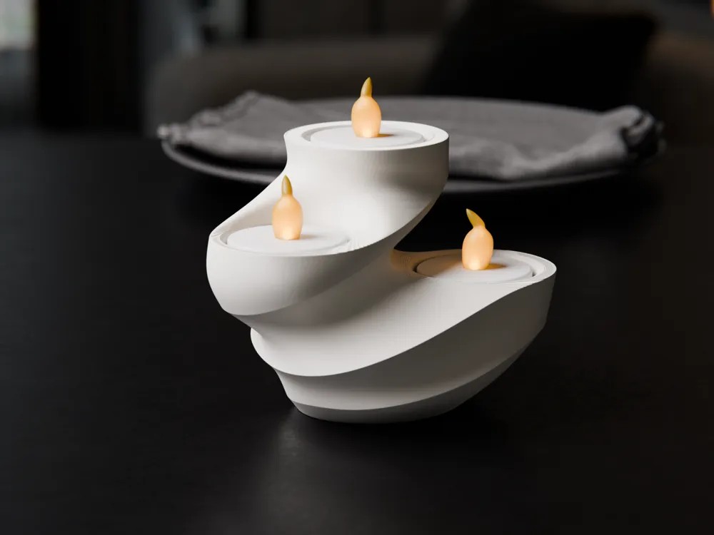Tealight Mumluk - Girdap