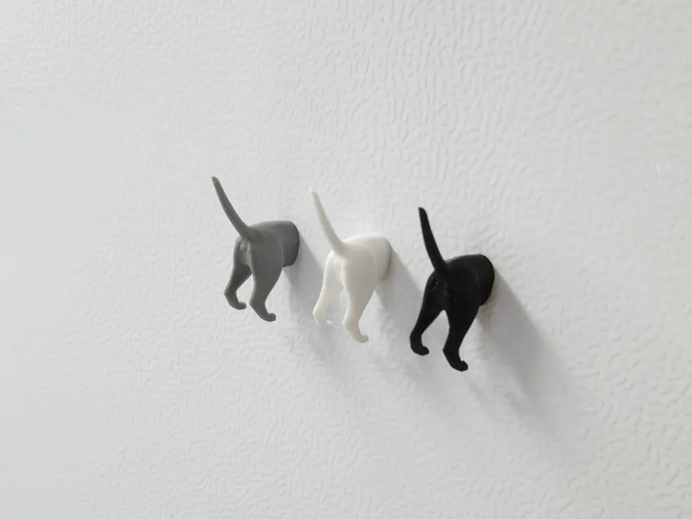 Magnet - Kedi Poposu 3'lü Set