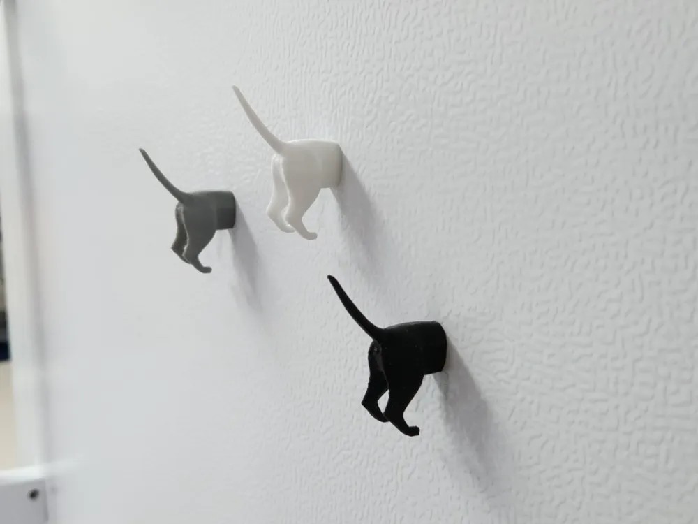 Magnet - Kedi Poposu 3'lü Set