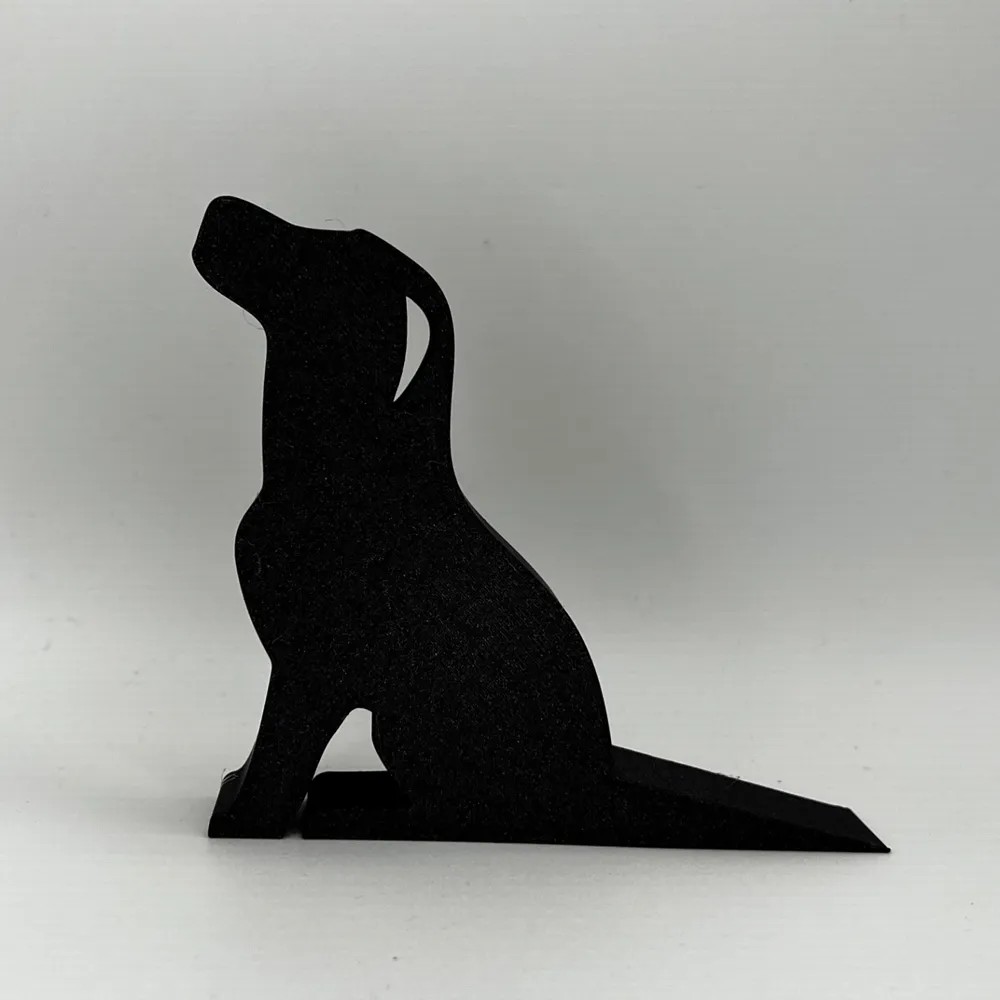 Kapı Tutacağı - Köpek Silüet