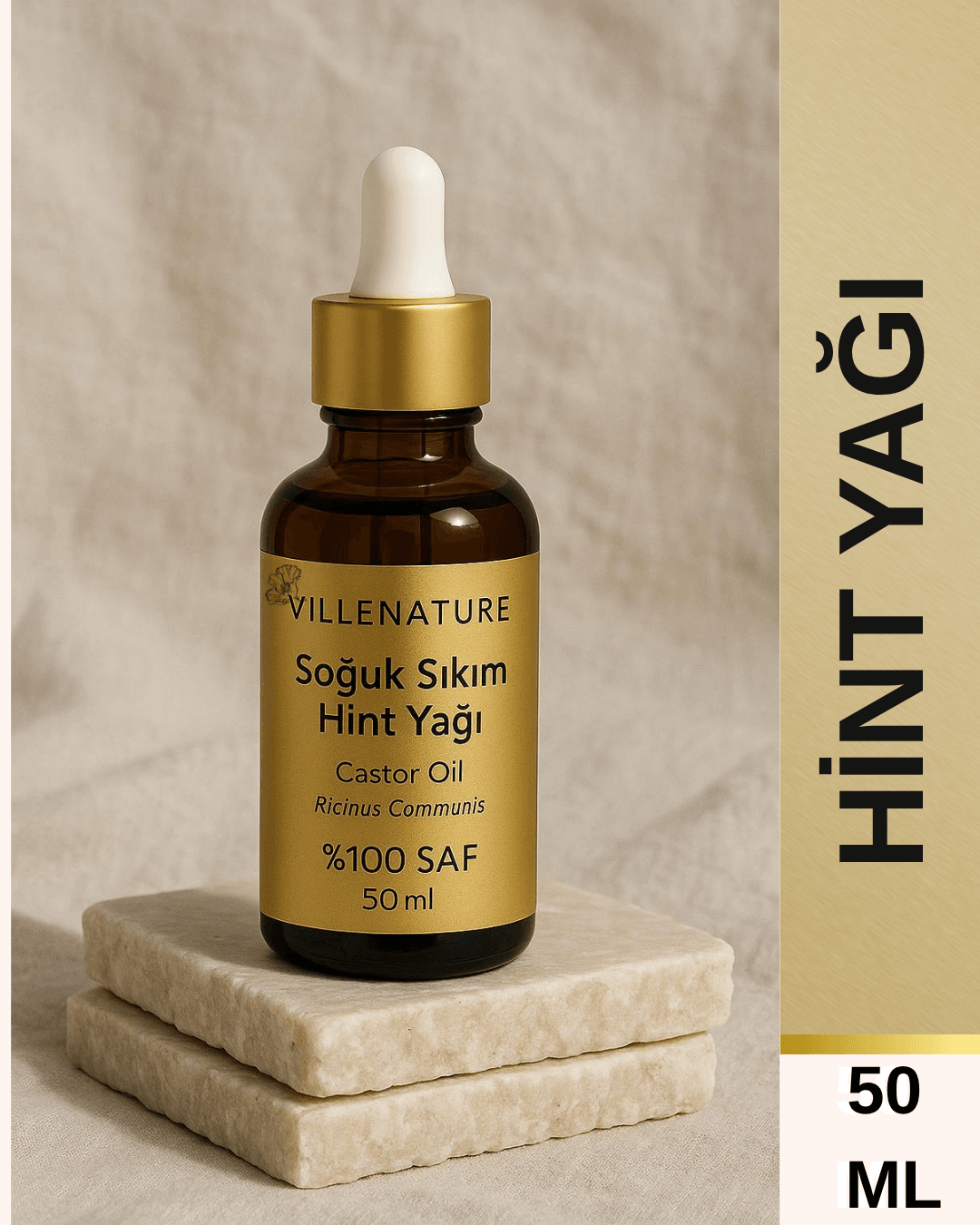 Soğuk Sıkım HİNT YAĞI 50 ML