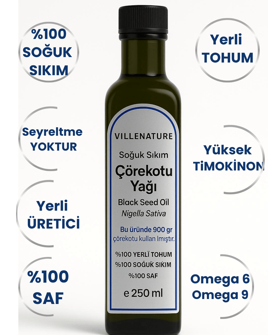 Soğuk Sıkım Çörekotu Yağı