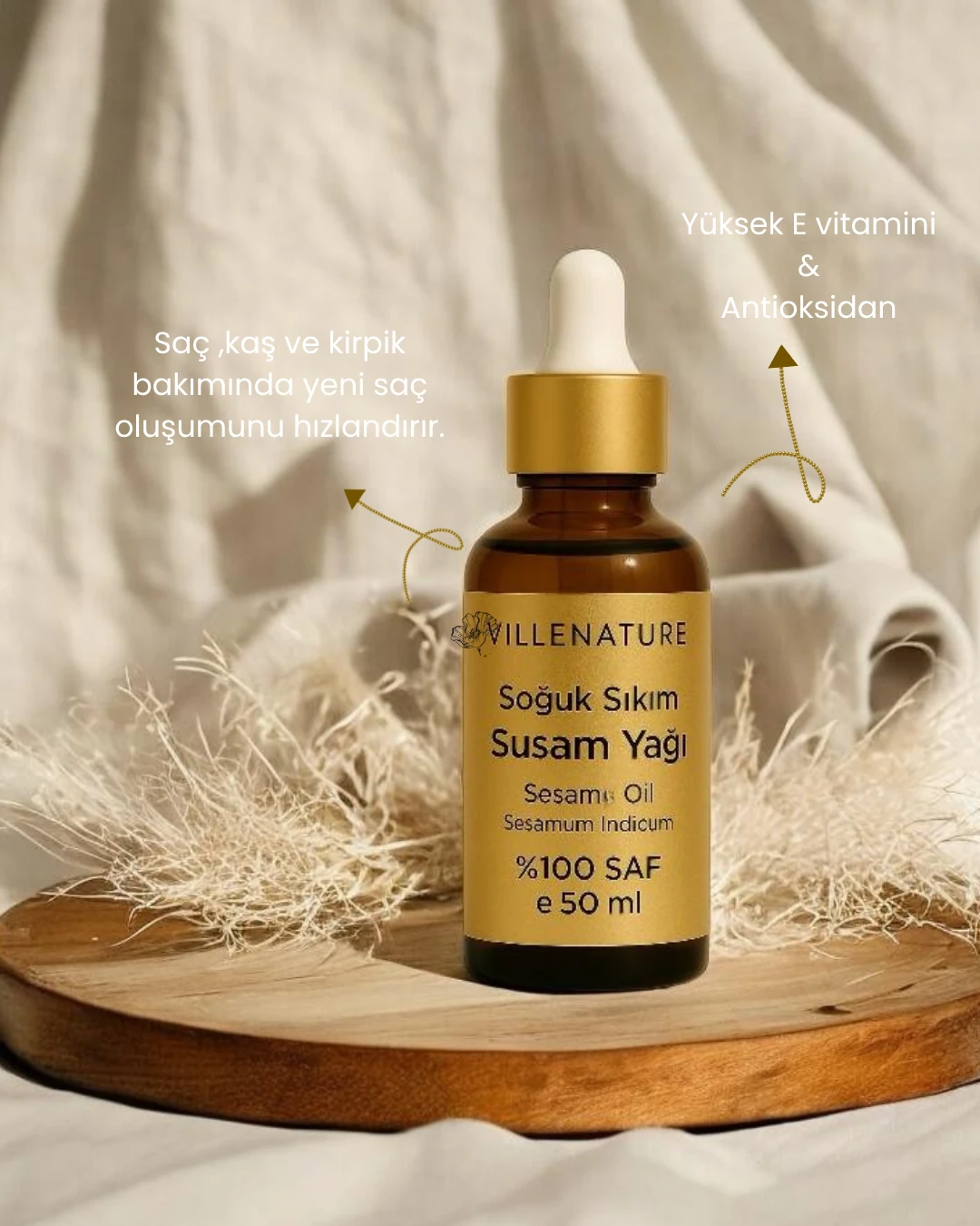 Soğuk Sıkım SUSAM YAĞI