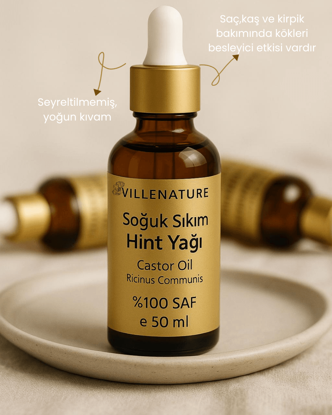 Soğuk Sıkım HİNT YAĞI 50 ML