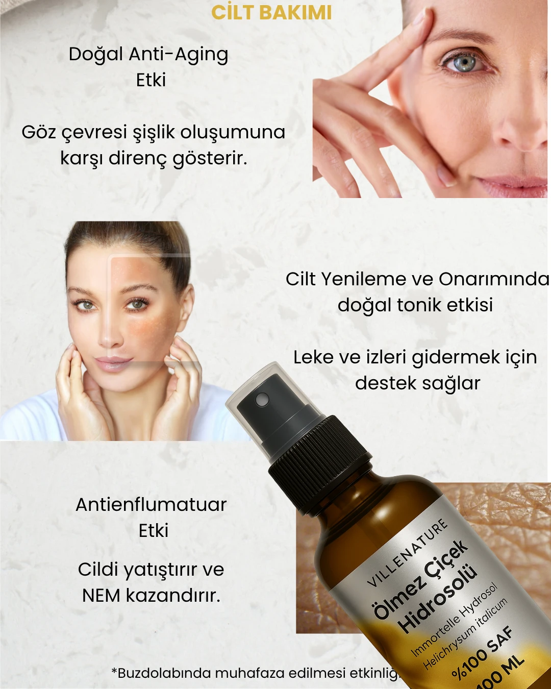 ÖLMEZ ÇİÇEK Hidrosolü