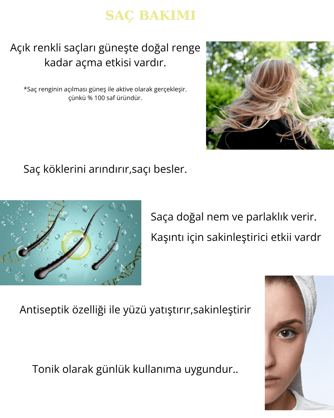 %100 SAF PAPATYA Hidrosolü
