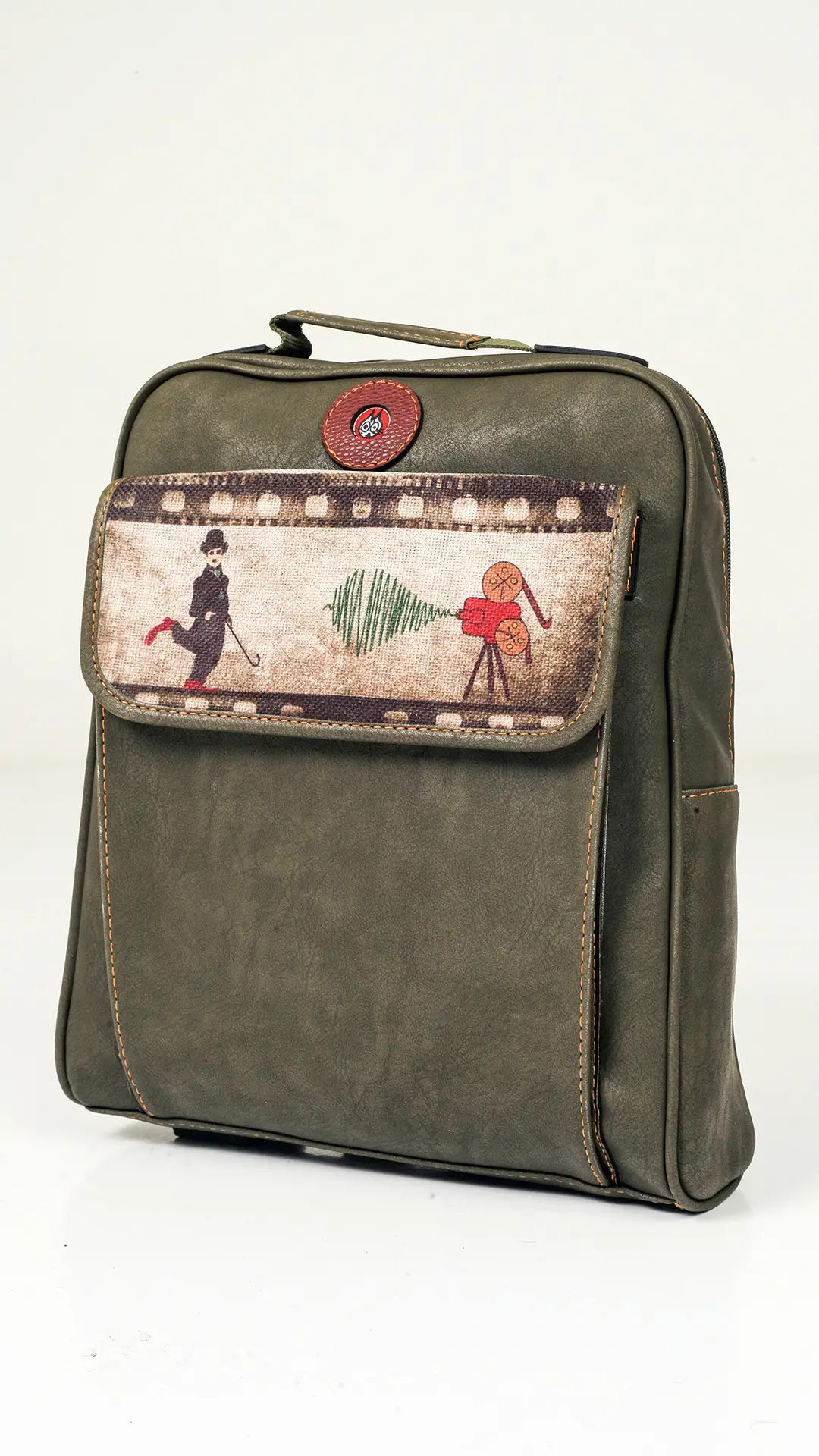 Şarlo Desenli Unisex Çanta