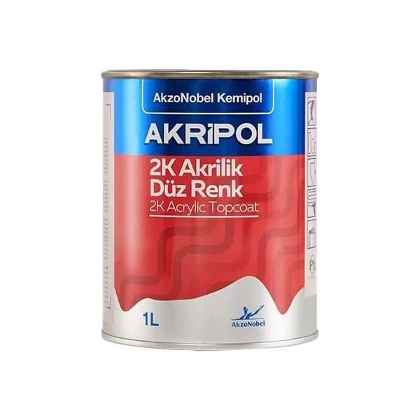 AkzoNobel Kemipol Akripol Fiat 481 Mavi 2k Akrilik Sonkat Oto Boyası 1 Lt.