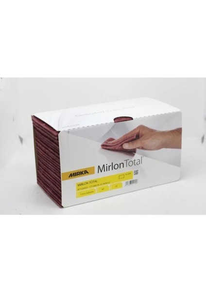 Mirka Kırmızı Keçe 115X230 mm 25 Adet