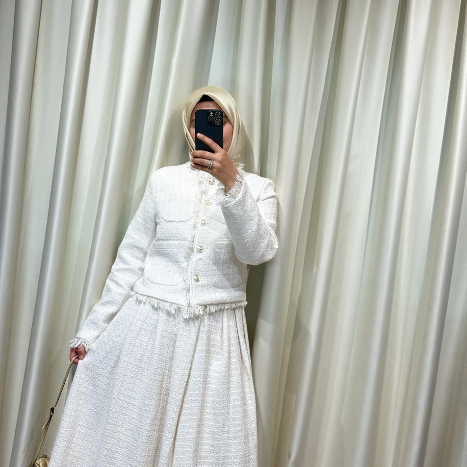 Saçaklı Tuvit Takım