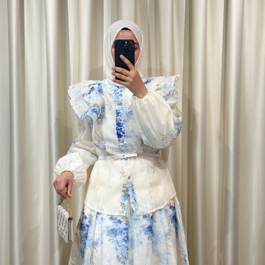 ✨İthal Etek Gömlek Takım ✨