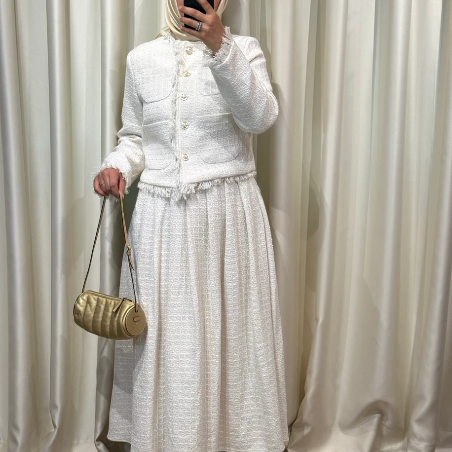 Saçaklı Tuvit Takım