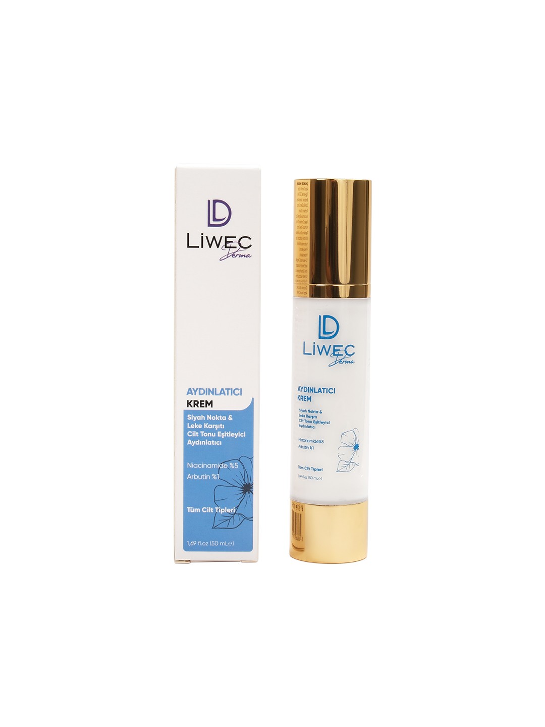 Liwec Derma AYDINLATICI KREM BRIGHTENING CREAM 50 ML