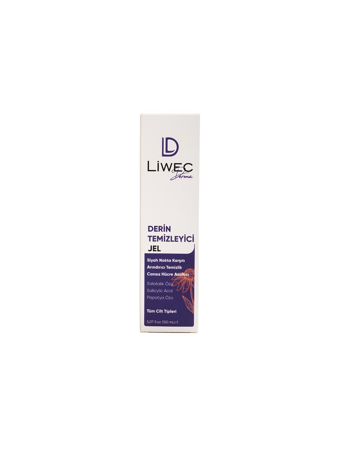 Liwec Derma DERİN TEMİZLEYİCİ JEL DEEP CLEANING GEL 150M