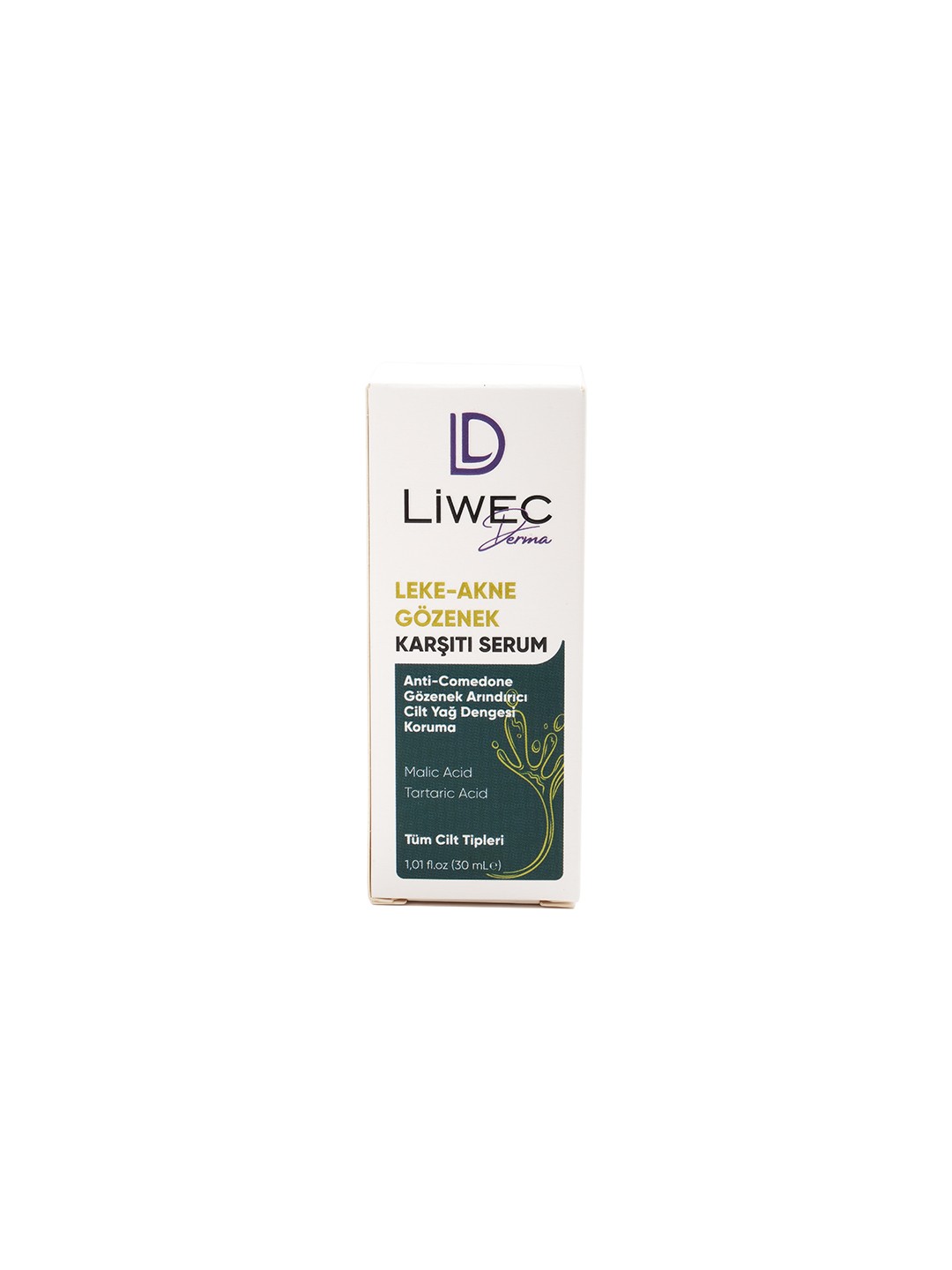 Liwec Derma LEKE AKNE GÖZENEK KARŞITI SERUM 30 ML