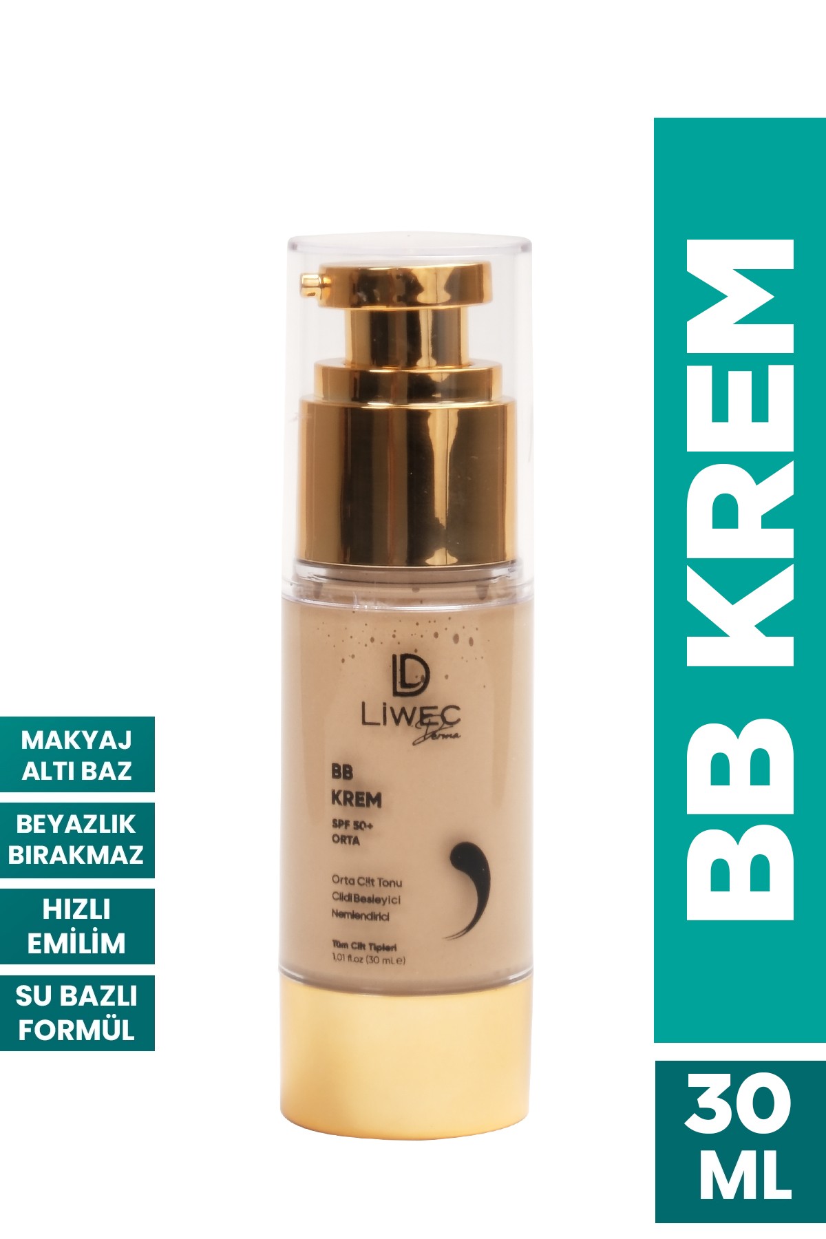 Liwec Derma BB Krem - Açık