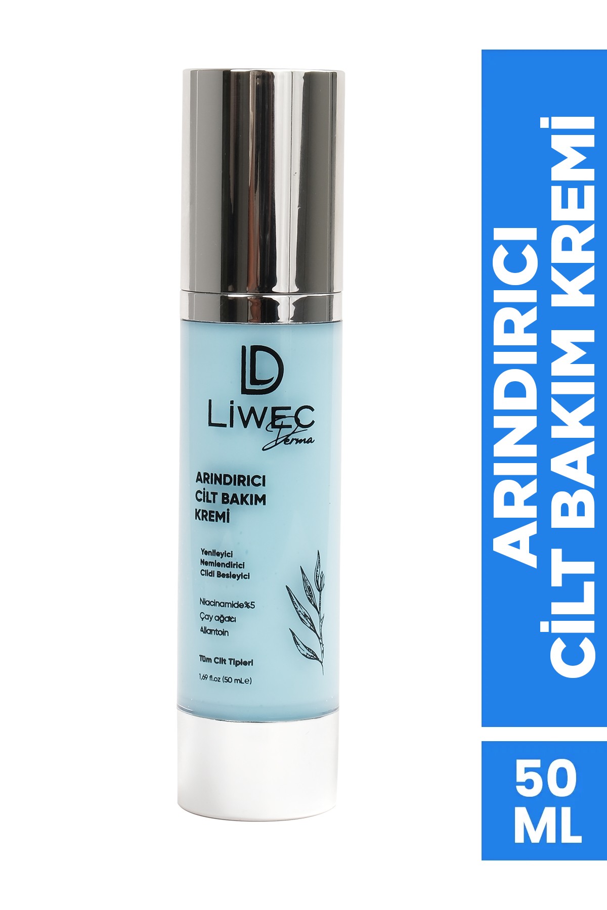 Liwec Derma ARINDIRICI CİLT BAKIM KREM  PURIFYING SKIN CARE 50 ML