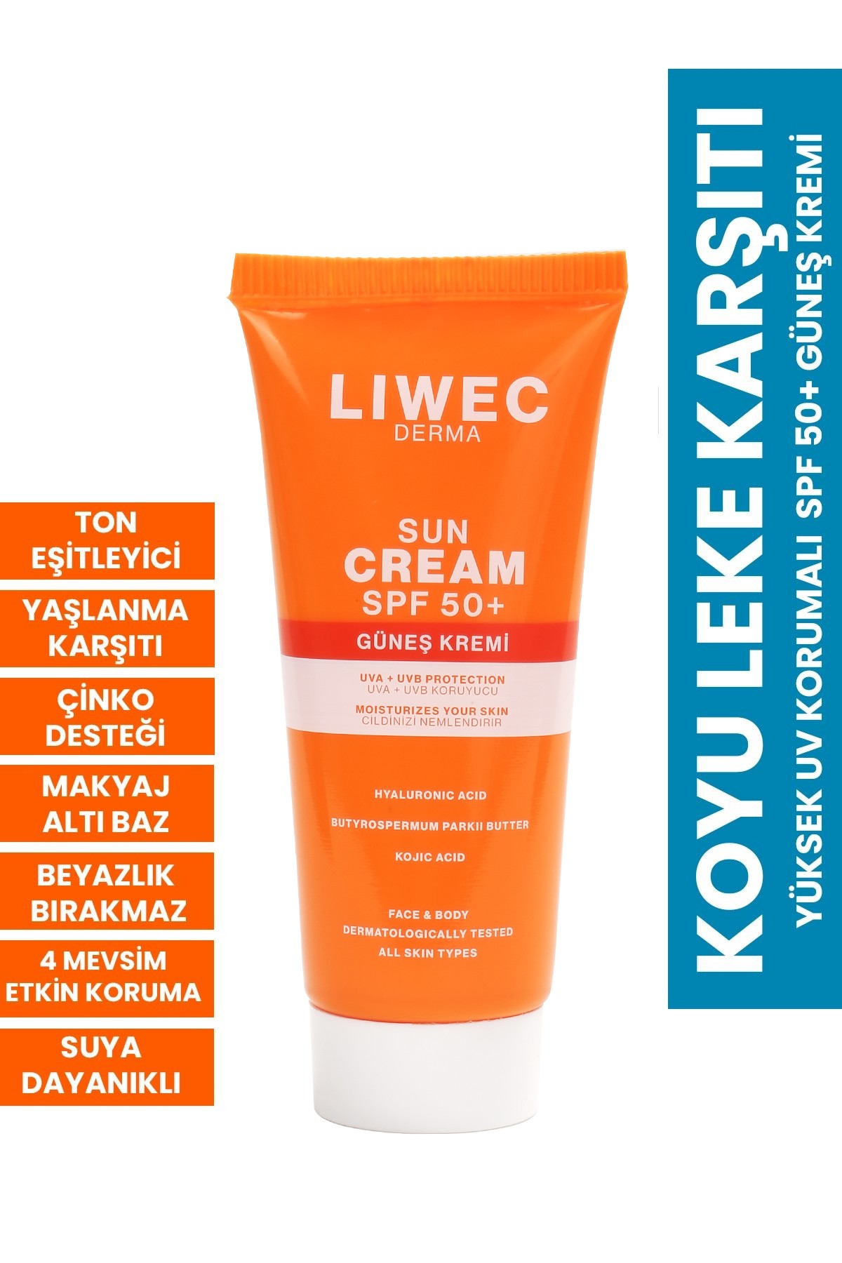 Liwec Derma LEKE KARŞITI GÜNEŞ KREMİ SPF 50+