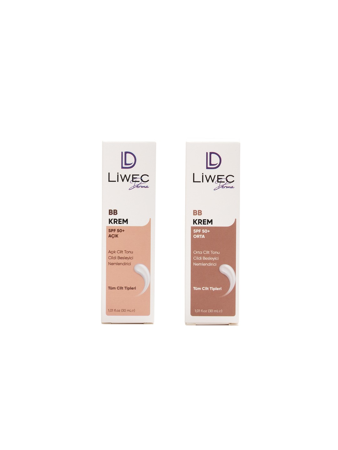 Liwec Derma BB Krem 2'li Set