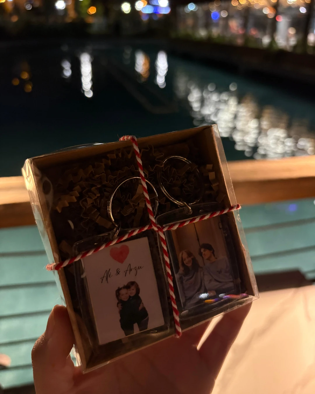 Kişiye Özel Fotoğraflı Anahtarlık – 2’li Set