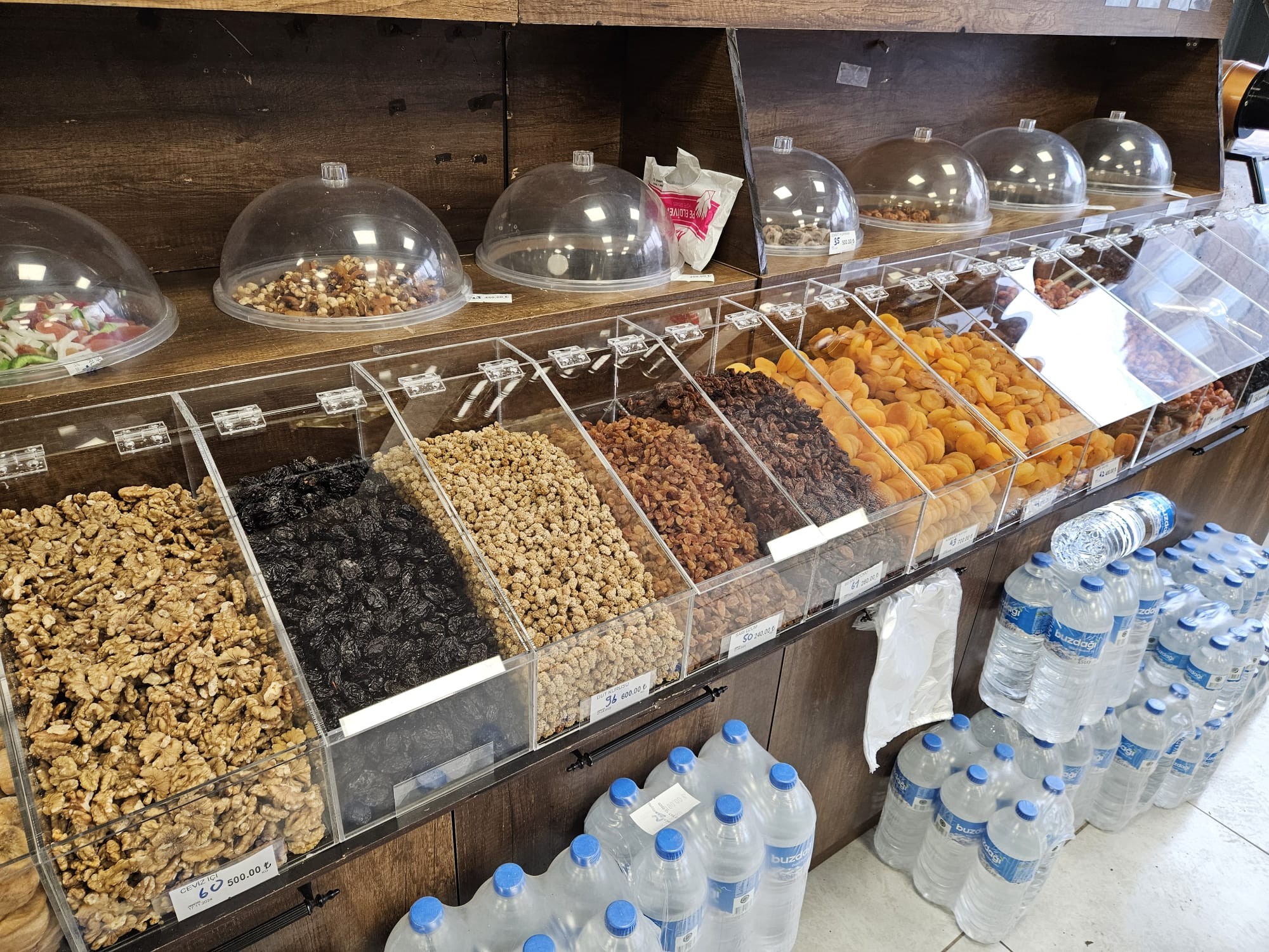 Pleksi Kuruyemiş Teşhir Standı