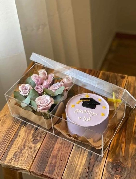 Kapaklı 2 Bölmeli Sunum Kutusu 15x10x30