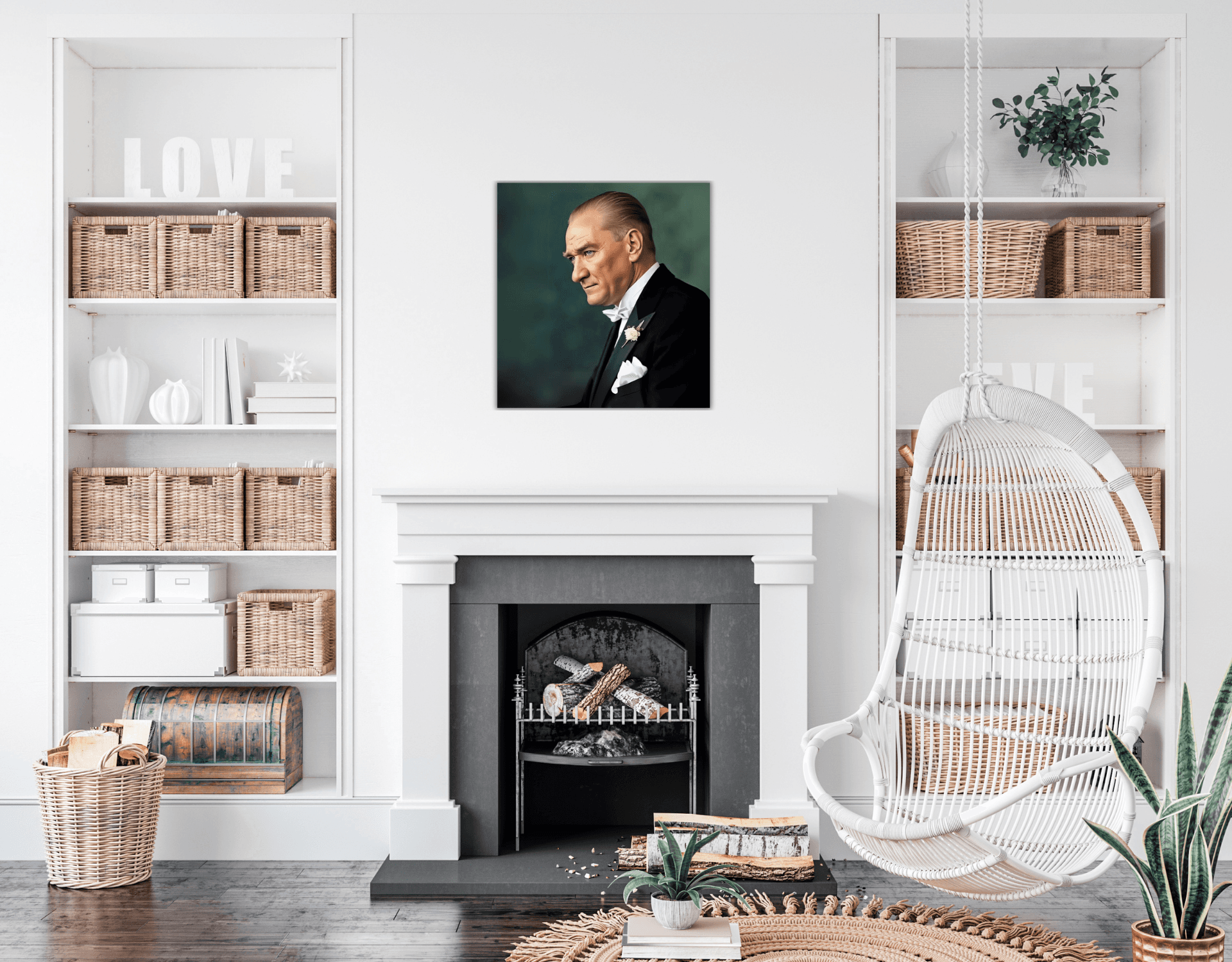Mustafa Kemal Atatürk Pleksi Tablo