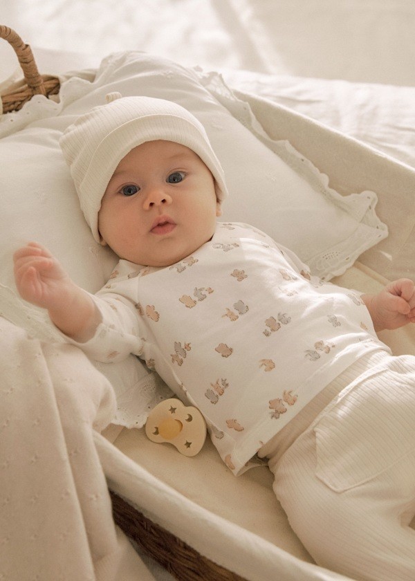 Mayoral Erkek Bebek 3'lü yenidoğan set 