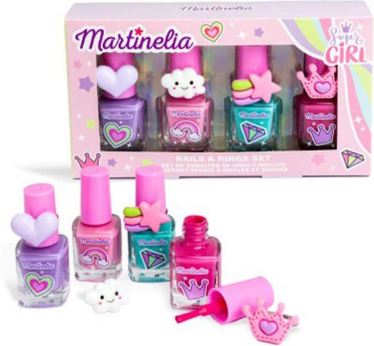Martinelia – Supergirl Nail And Ring Set