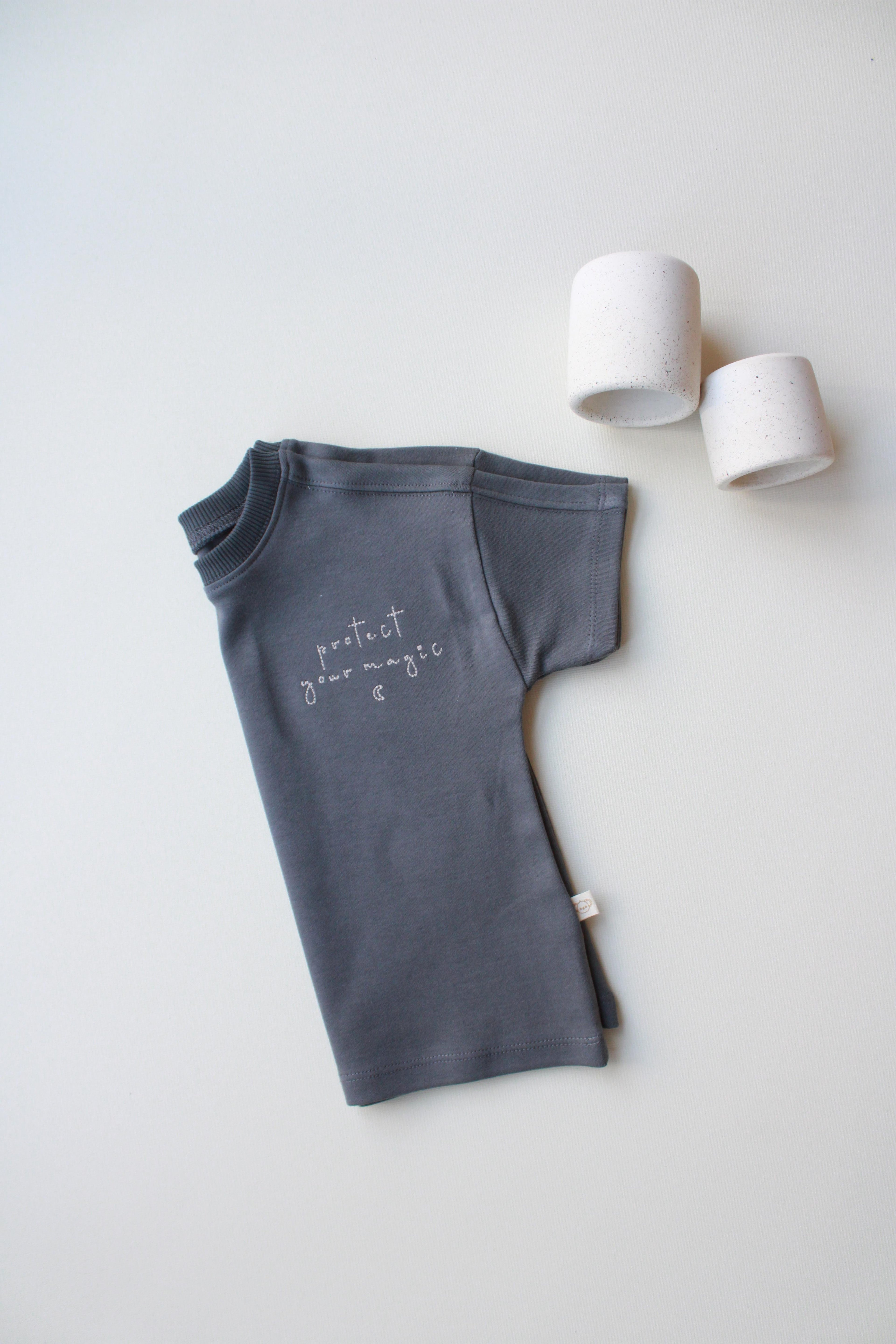 Oh La La Koala Antrasit Nakışlı Oversize T-shirt