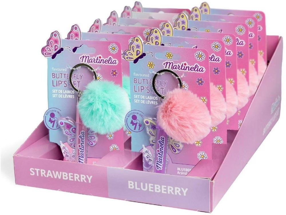 Martinelia World Butterfly Lip & Pompom