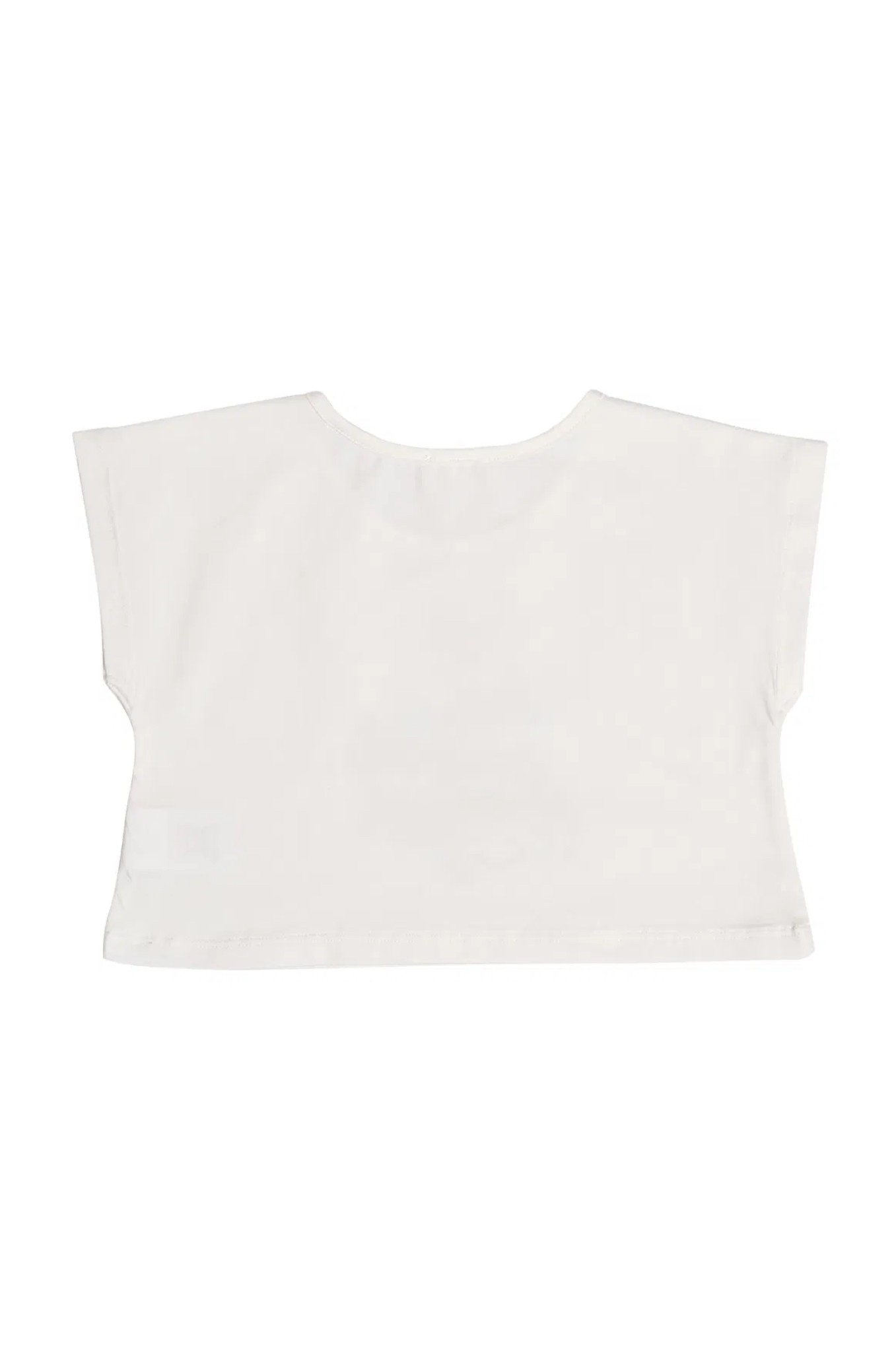 Minycenter Kız Çocuk Baskılı Crop Tshırt