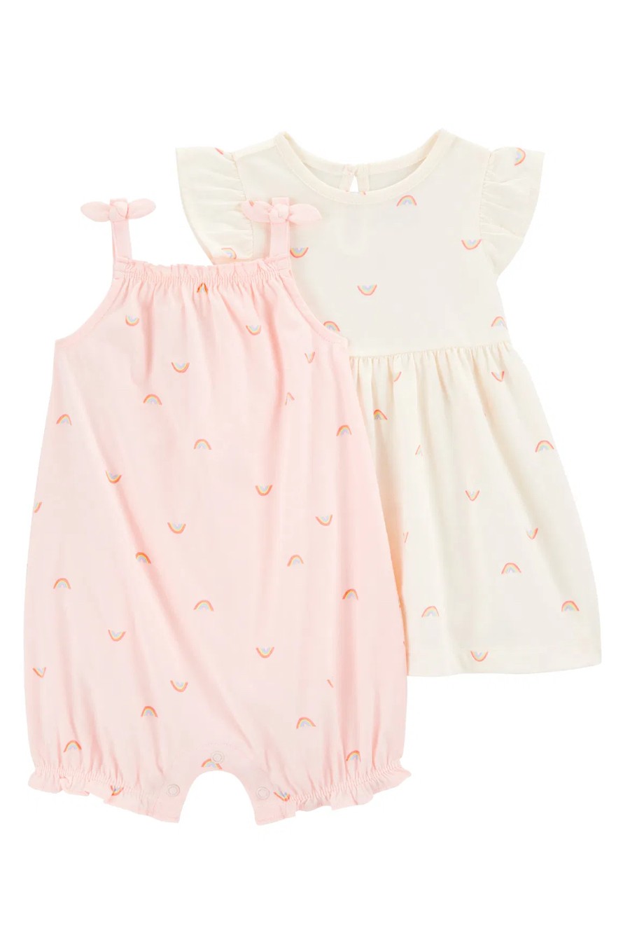 Carter's Kız Bebek 2Li Tulum