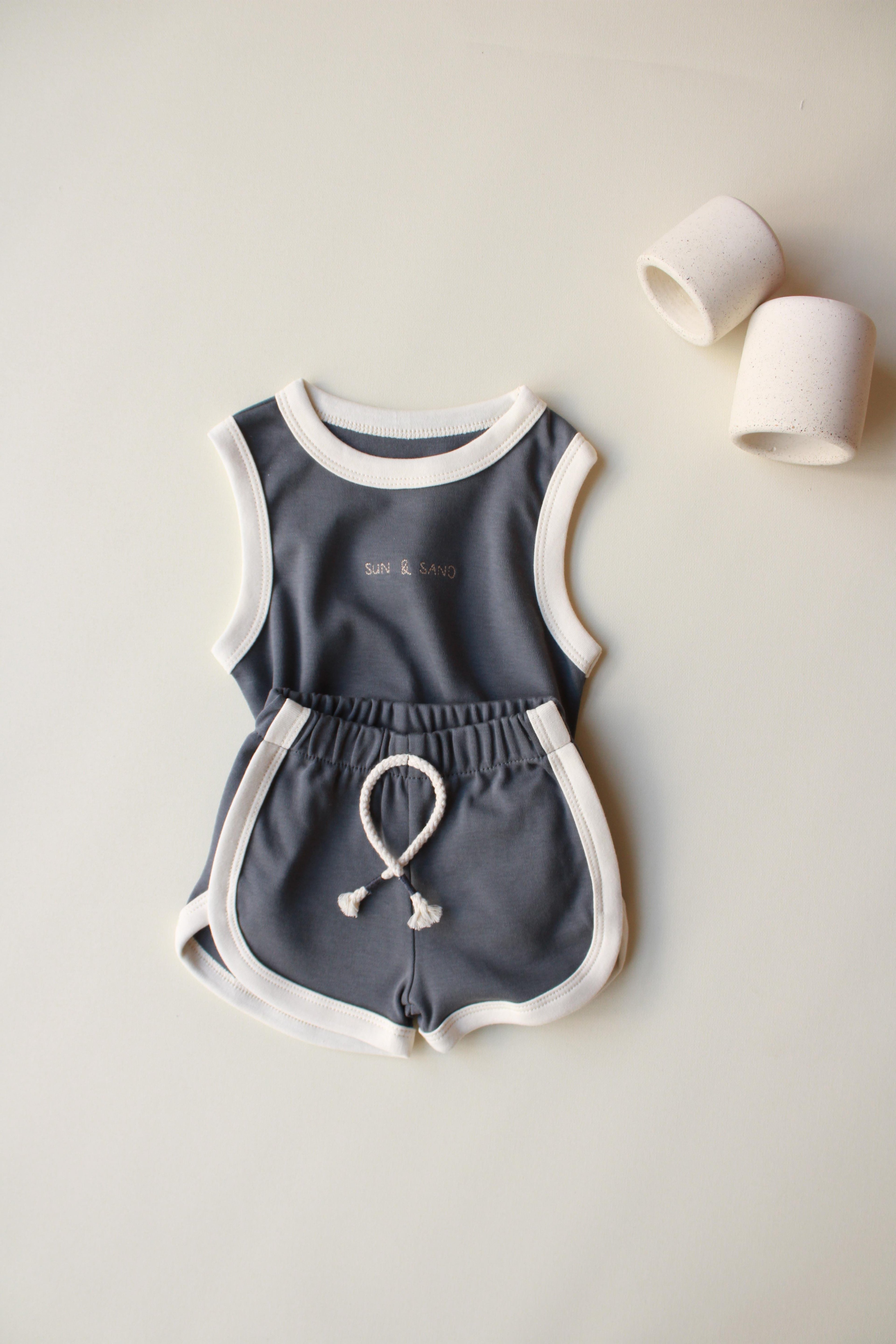 Oh La La Koala Antrasit Unisex Atlet Şort Takım
