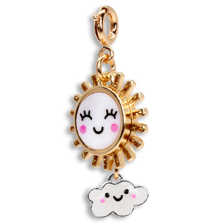 Charm It! Kolye & Bileklik Charm // Gold Sunshine