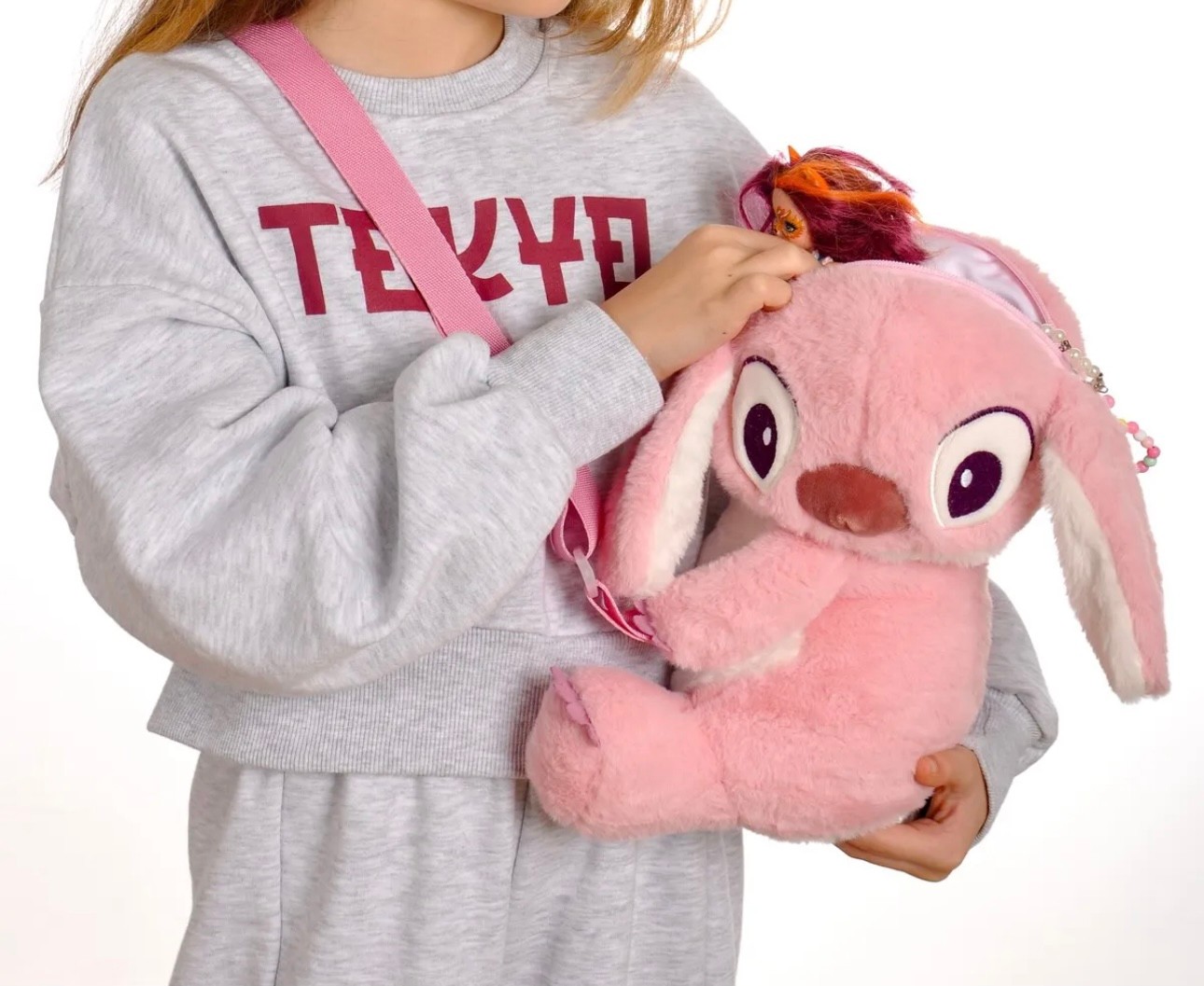 Stitch Peluş Omuz Çantası