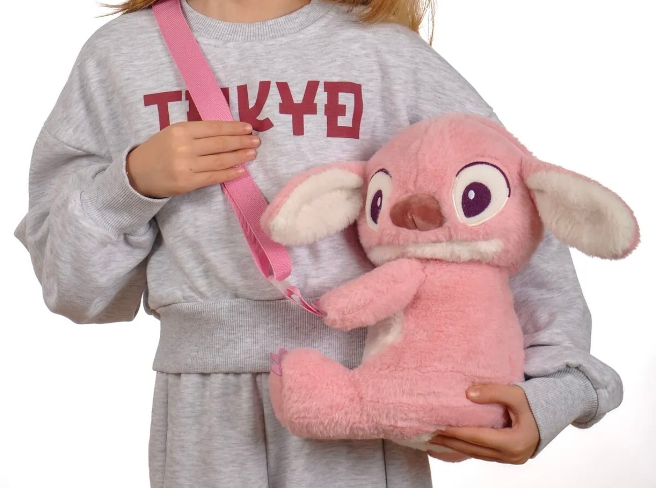 Stitch Peluş Omuz Çantası